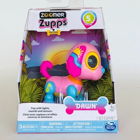 Zoomer Zupps Pups Spaniel  Dawn w/Lights, Sounds and Sensors New in Box Age 4+ - Picture 1 of 14
